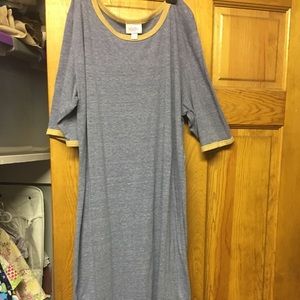 Julia gray and mustard trimming